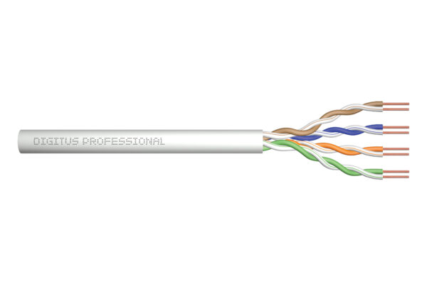 Kabel instalacyjny ze skrętka ASSNET100 CAT 5e U-UTP