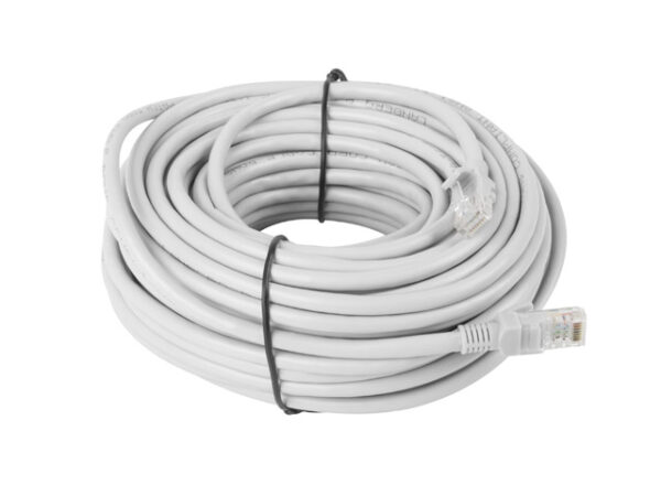 PATCHCORD KAT.5E FTP 20M SZARY FLUKE PASSED LANBERG