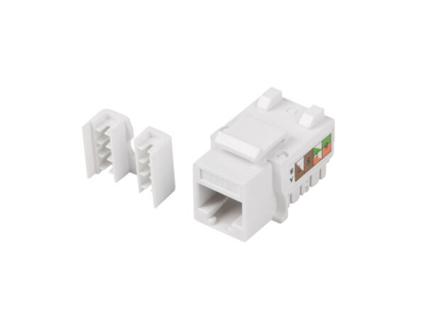 MODUŁ KEYSTONE GNIAZDO RJ45->LSA KAT.6 UTP 90° DO PUSZKI MONTAŻOWEJ LANBERG