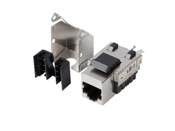 MODUŁ KEYSTONE GNIAZDO RJ45->LSA KAT.6 FTP 90° DO PUSZKI MONTAŻOWEJ LANBERG
