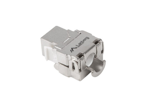 MODUŁ KEYSTONE GNIAZDO BEZNARZĘDZIOWY RJ45->LSA KAT.6A FTP 180° LANBERG
