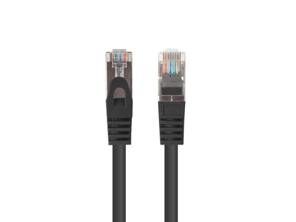 PATCHCORD KAT.6 FTP 0.25M CZARNY FLUKE PASSED LANBERG