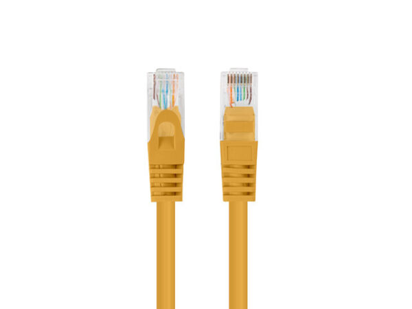 PATCHCORD KAT.5E UTP 0.25M POMARAŃCZOWY FLUKE PASSED LANBERG