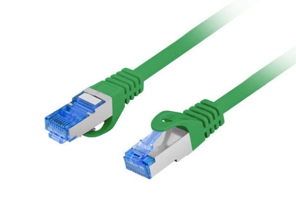 PATCHCORD KAT.6A S/FTP LSZH CCA 20M ZIELONY FLUKE PASSED LANBERG