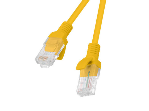 PATCHCORD KAT.5E UTP 30M POMARAŃCZOWY FLUKE PASSED LANBERG