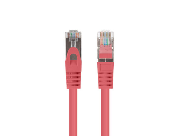 PATCHCORD KAT.6 FTP 0.25M CZERWONY FLUKE PASSED LANBERG