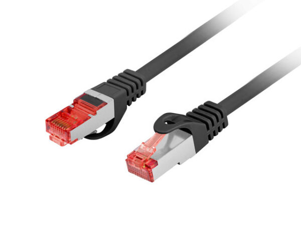 PATCHCORD KAT.6 S/FTP LSZH CU 5M CZARNY FLUKE PASSED LANBERG